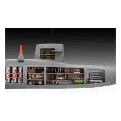 Revell Modelbouwpakket - S.S.B. Abraham Lincoln 1:253 - 158dlg. Best