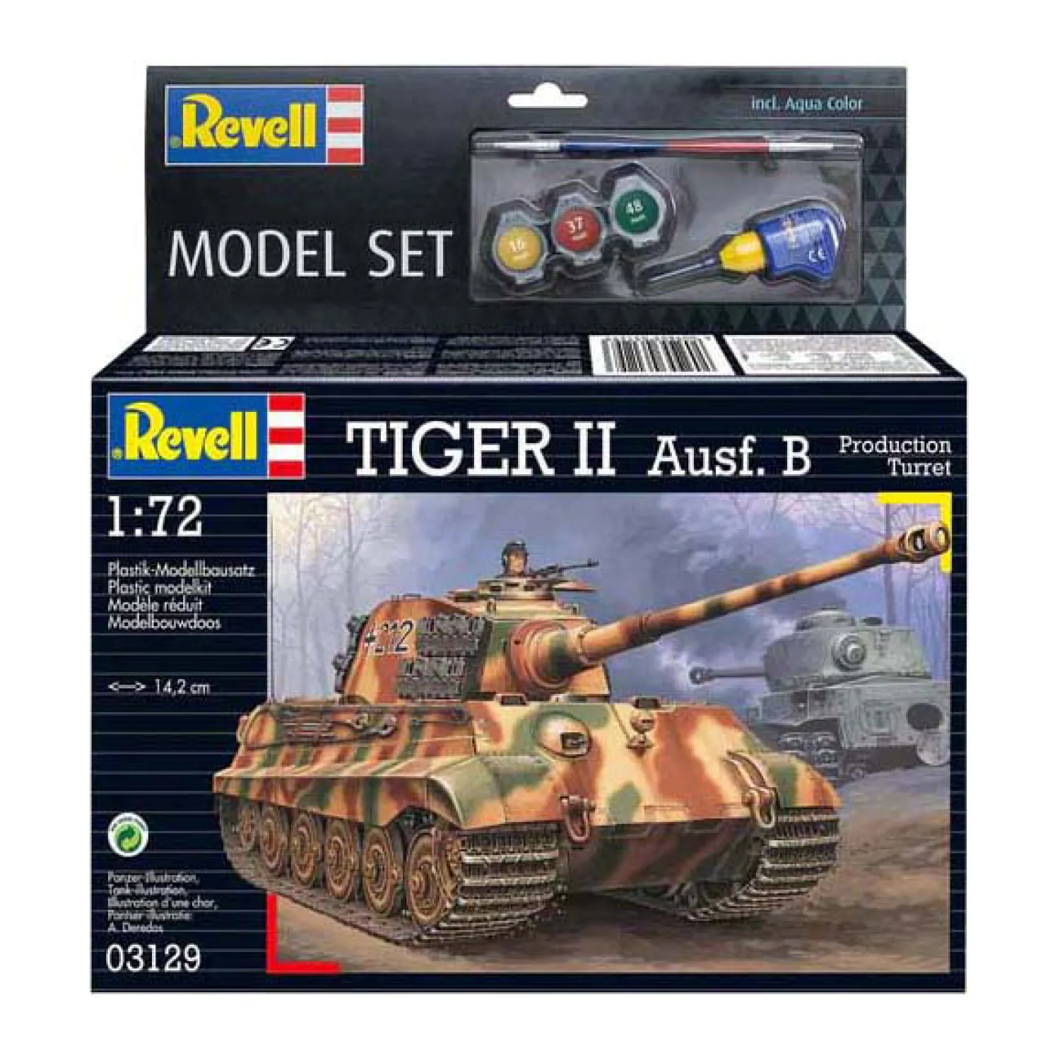 Revell Modelbouwpakket - Tiger II Ausf. B 1:72 - 144dlg. Online