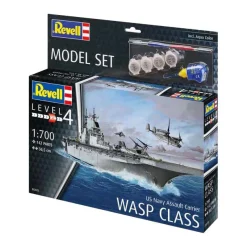 Modelbouwpakket - US Navy Assault Carrier WASP Class 1:700 - 142dlg.><noscript><img width=