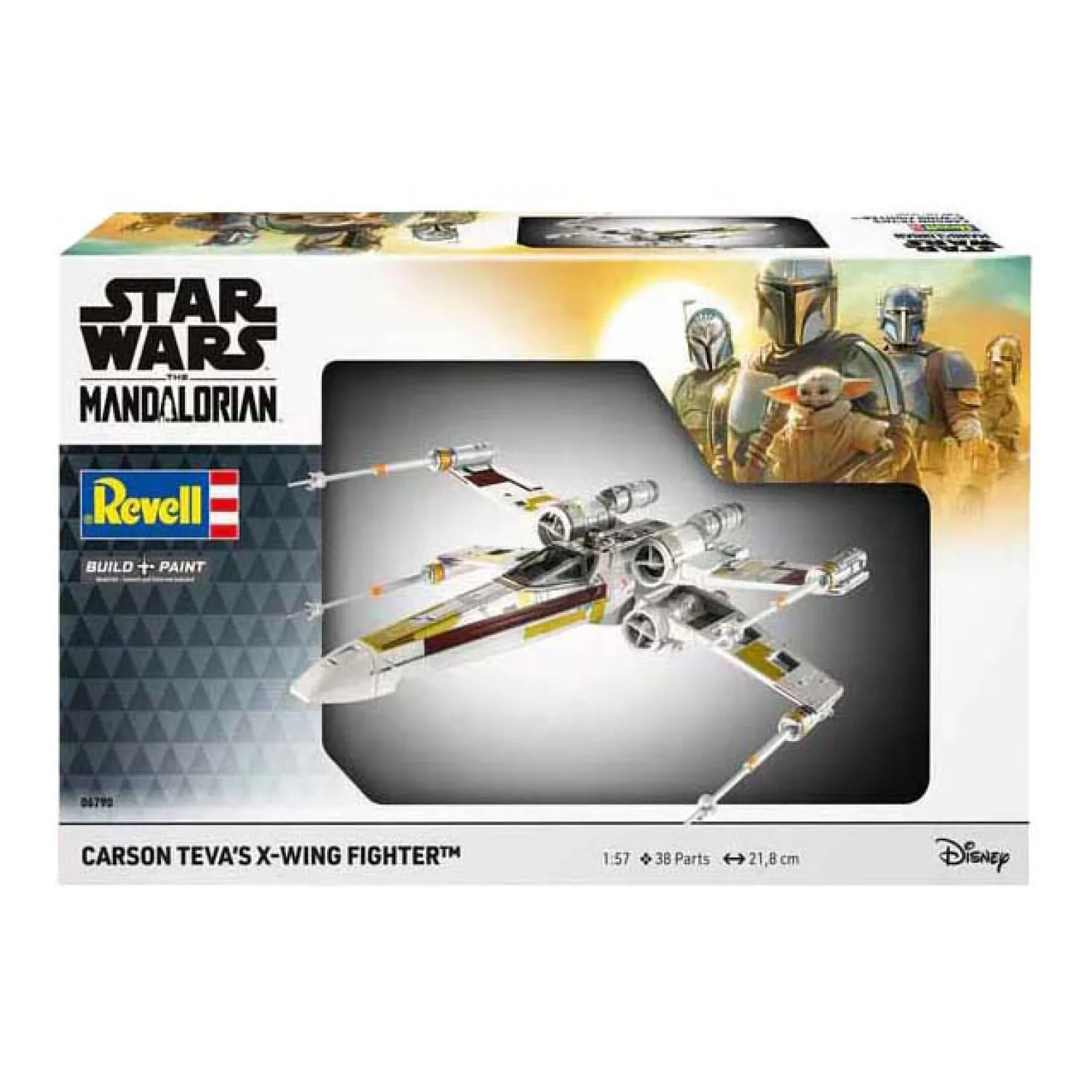 Modelbouwpakket Star Wars - The Mandalorian: X-wing of Carson Teva 1:57 - 38dlg.>Revell