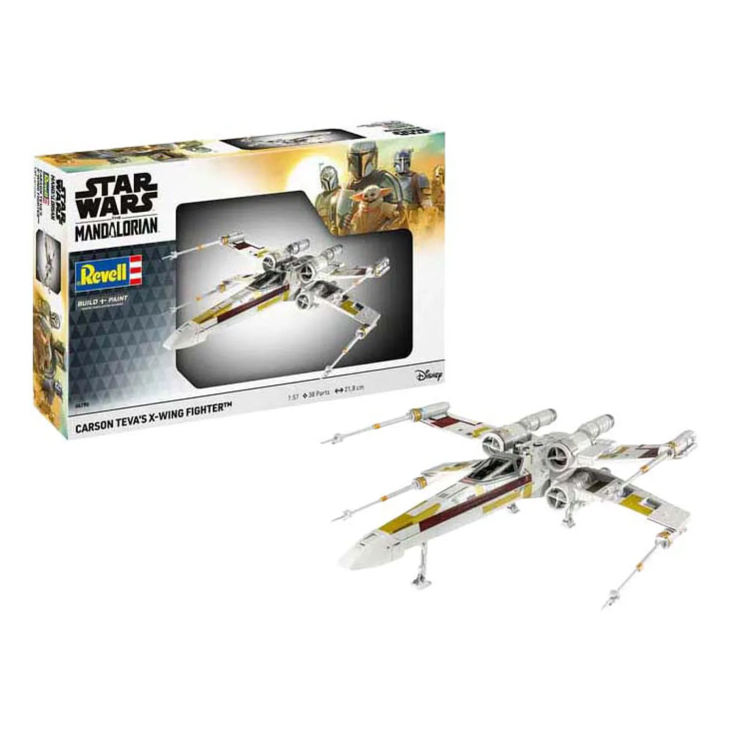 Modelbouwpakket Star Wars - The Mandalorian: X-wing of Carson Teva 1:57 - 38dlg.>Revell