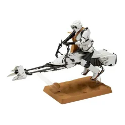 Revell Modelbouwpakket Star Wars - Speeder Bike The Mandalorian 1:12 - 102dlg. Clearance