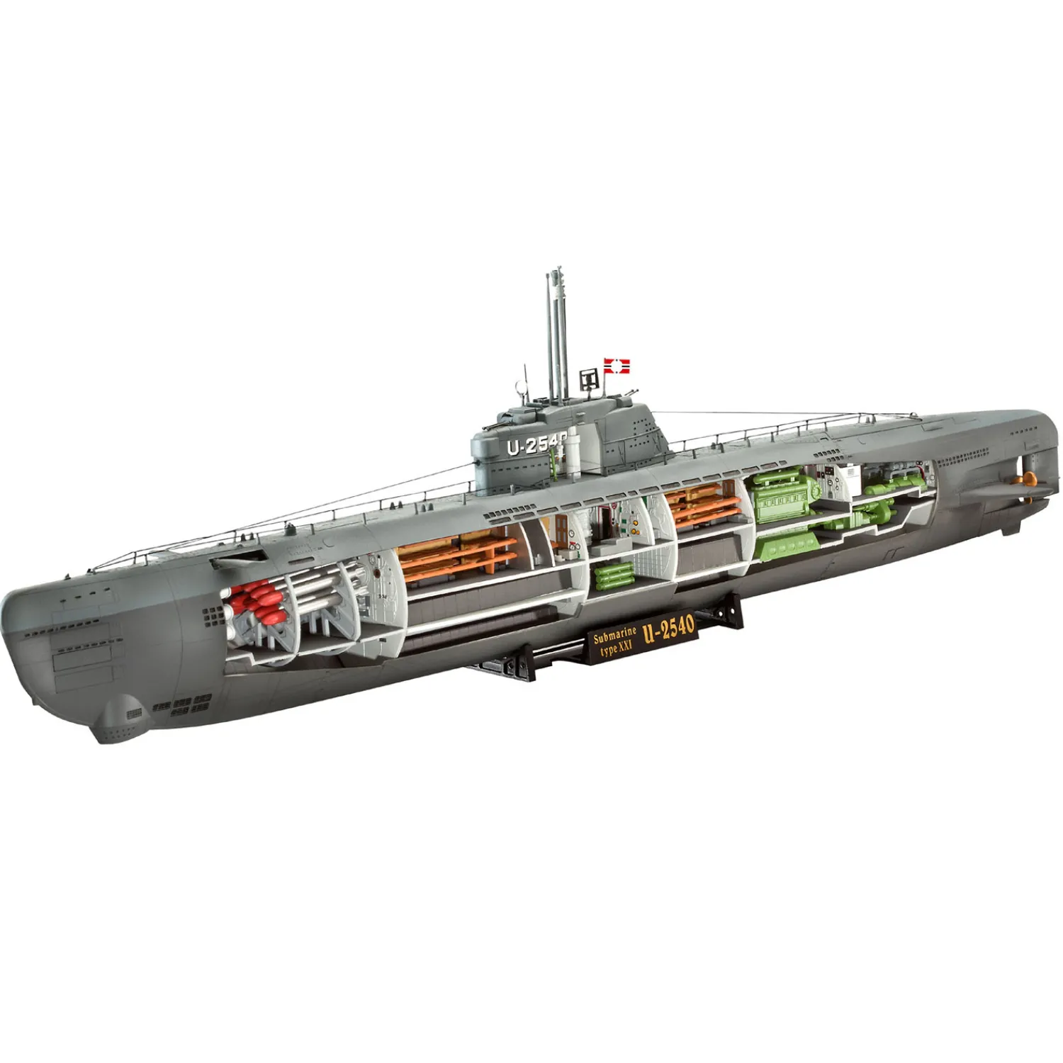 Onderzeeboot Type XXI U 2540>Revell New