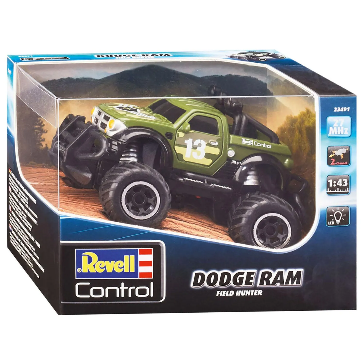 RC Bestuurbare Auto - Dodge RAM Field Hunter>Revell Best