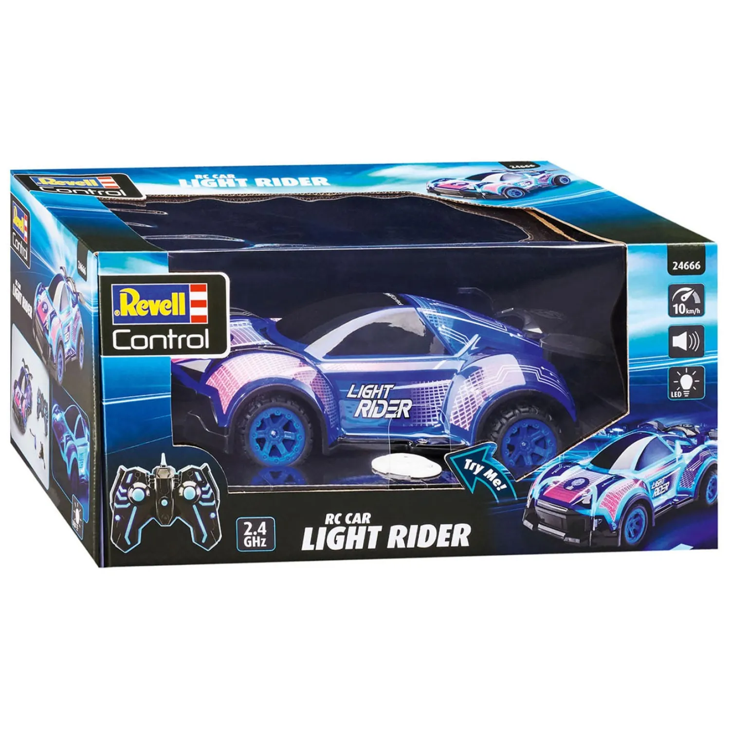 RC Bestuurbare Auto - Light Rider-Revell New