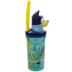Rietjesbeker Bluey 3D Figuur, 360ml- Sale