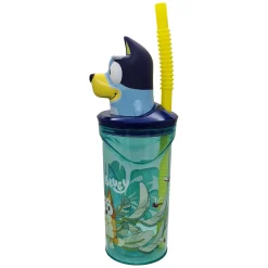 Rietjesbeker Bluey 3D Figuur, 360ml- Sale