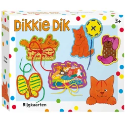 Rijgkaarten Set Dikkie Dik-Bambolino Toys Outlet