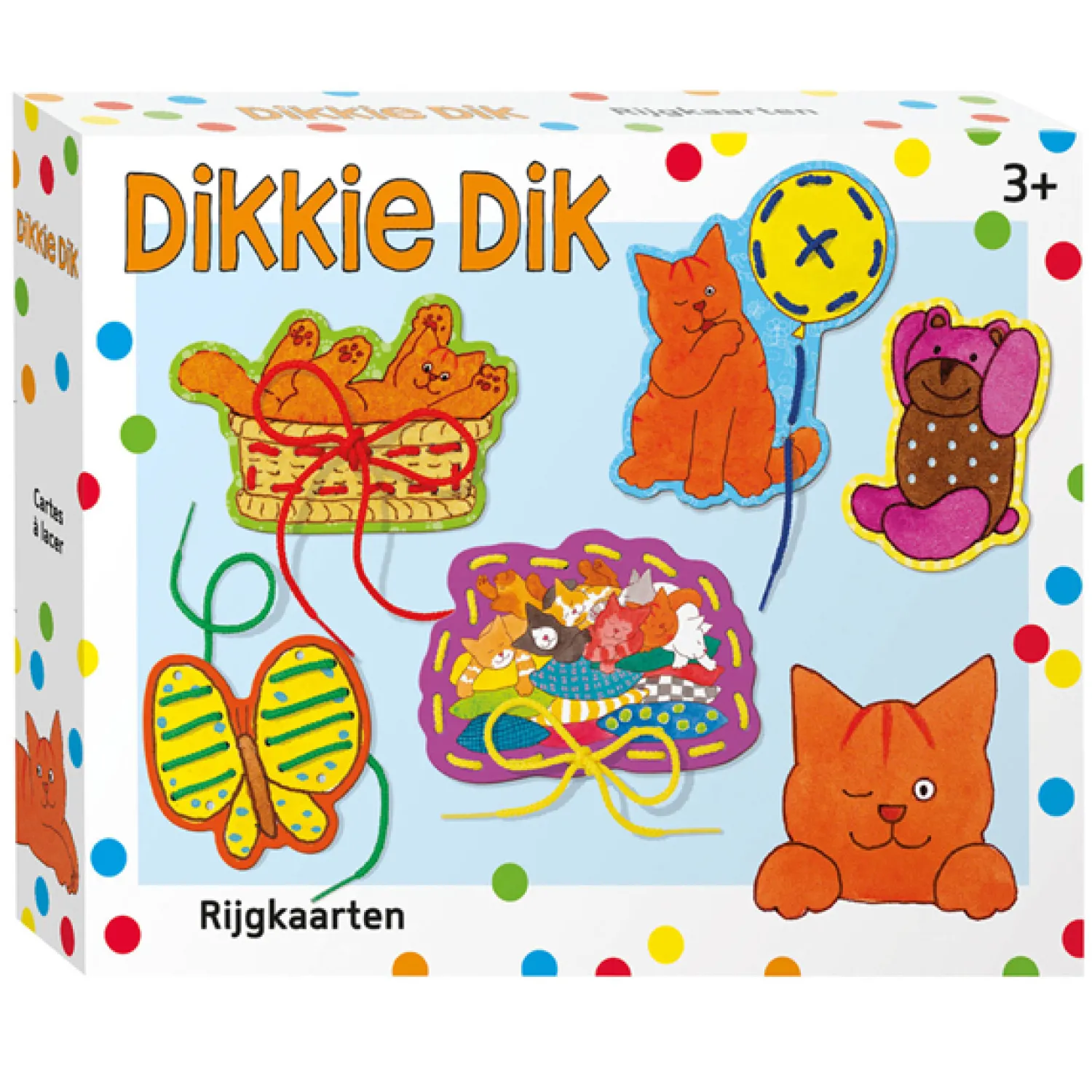 Rijgkaarten Set Dikkie Dik-Bambolino Toys Outlet