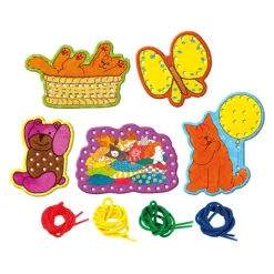 Rijgkaarten Set Dikkie Dik-Bambolino Toys Outlet