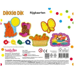 Rijgkaarten Set Dikkie Dik-Bambolino Toys Outlet