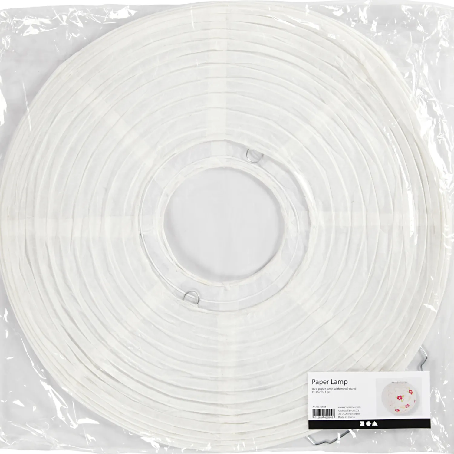Rijstpapier Lamp Wit, 35cm>Creativ Company New