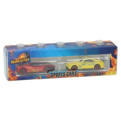 Roadblasters Opbergbox met 2 Die-Cast Raceauto's Best