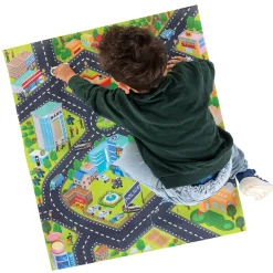 Roadstarblasters Verkeerskleed met Auto en Accessoires Hot