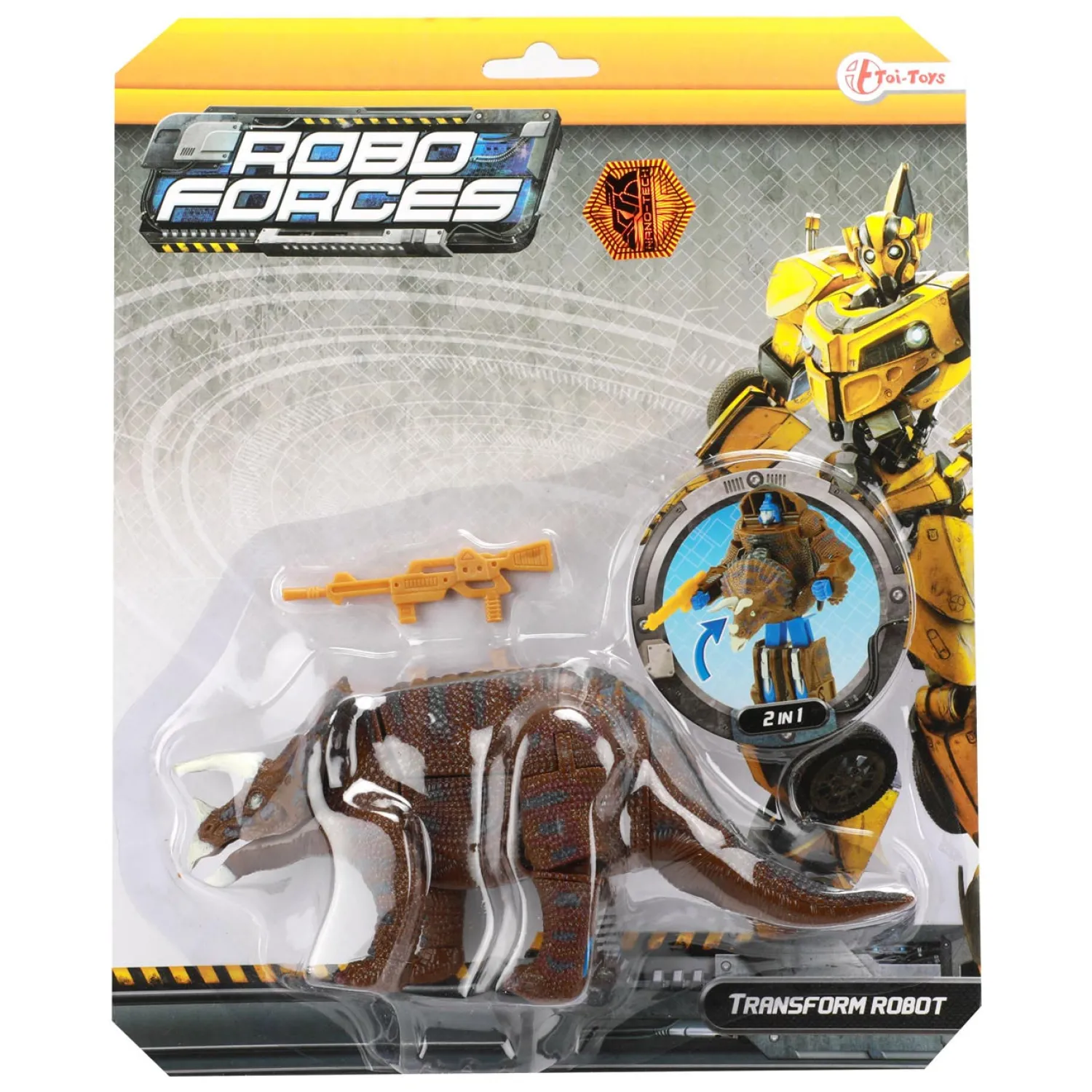 Veranderrobot Dino, 17cm>Roboforces Clearance