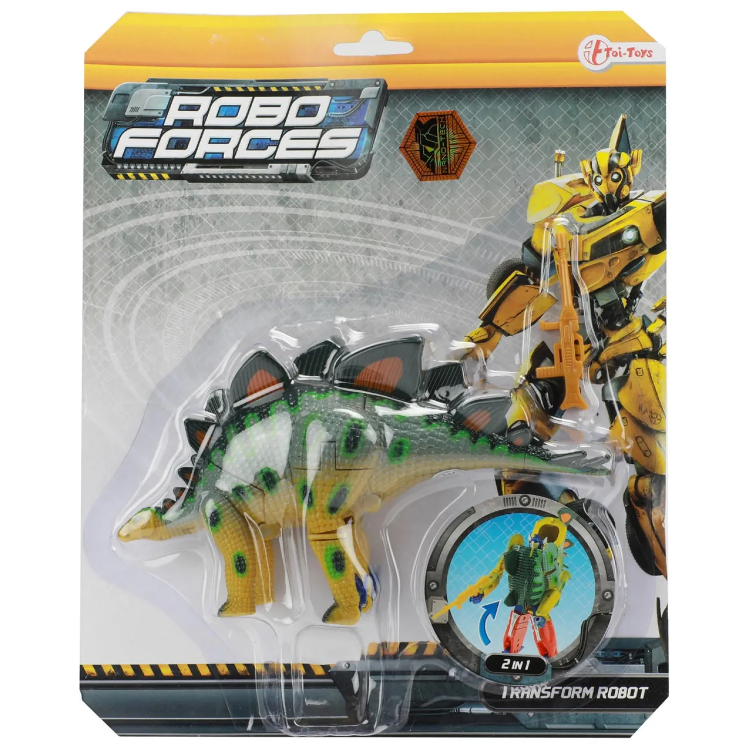 Veranderrobot Dino, 17cm>Roboforces Clearance