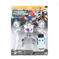 Veranderrobot Politieauto-Roboforces Clearance