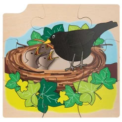 Rolf - Groei en 4 Lagenpuzzel Merel - 36st.