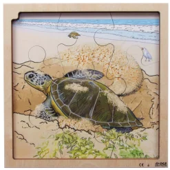 Rolf - Groei en 4 Lagenpuzzel Schildpad - 86st. Outlet