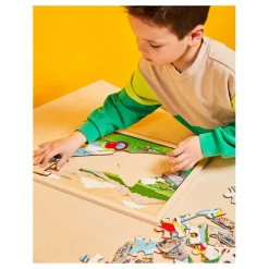 - Houten Inkijkpuzzel Vliegtuig - 60st.-Rolf Best