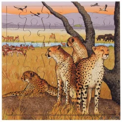 - Houten Legpuzzel Cheeta's, 36st.>Rolf