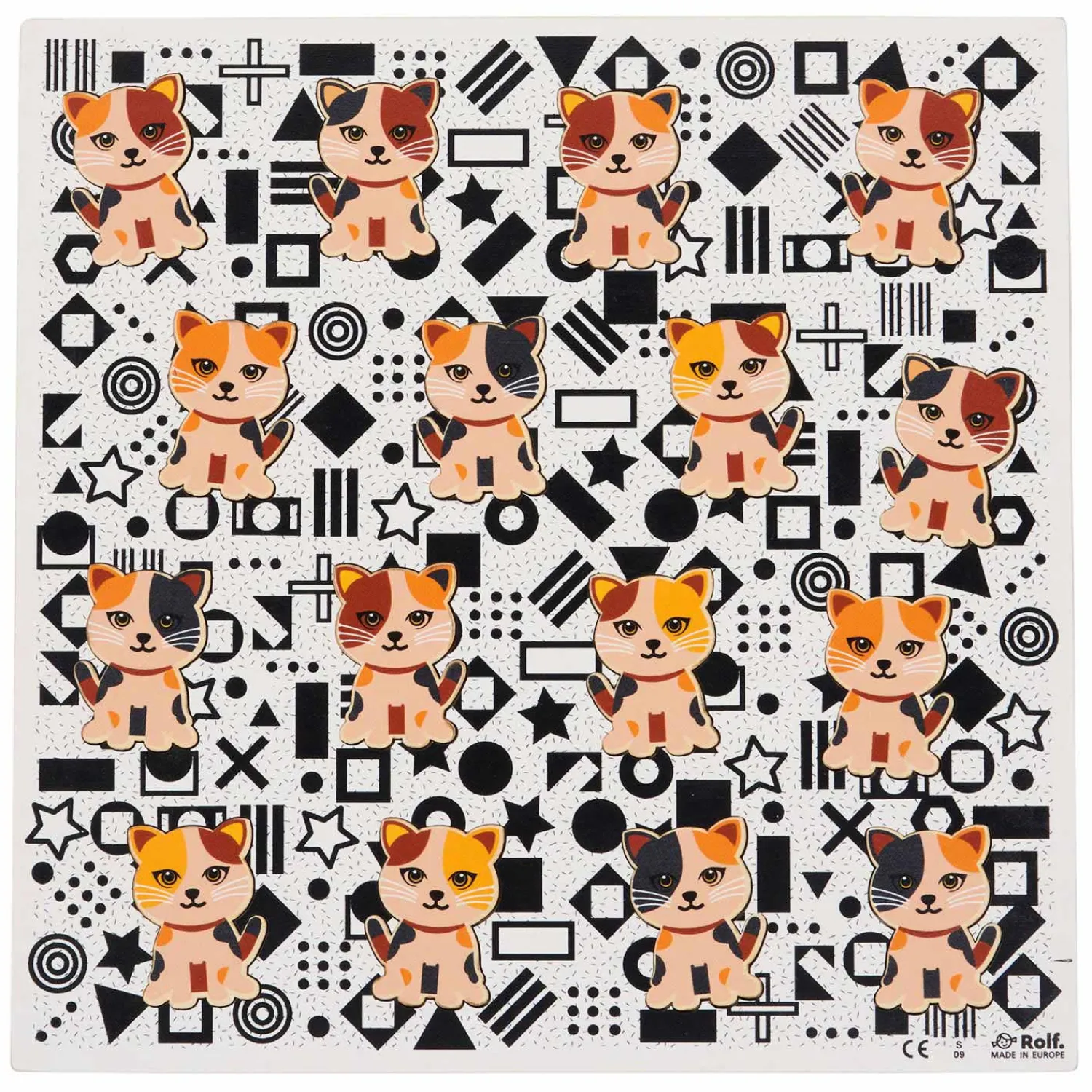 Rolf - Houten Legpuzzel Dierenfamilie, 20st. Discount