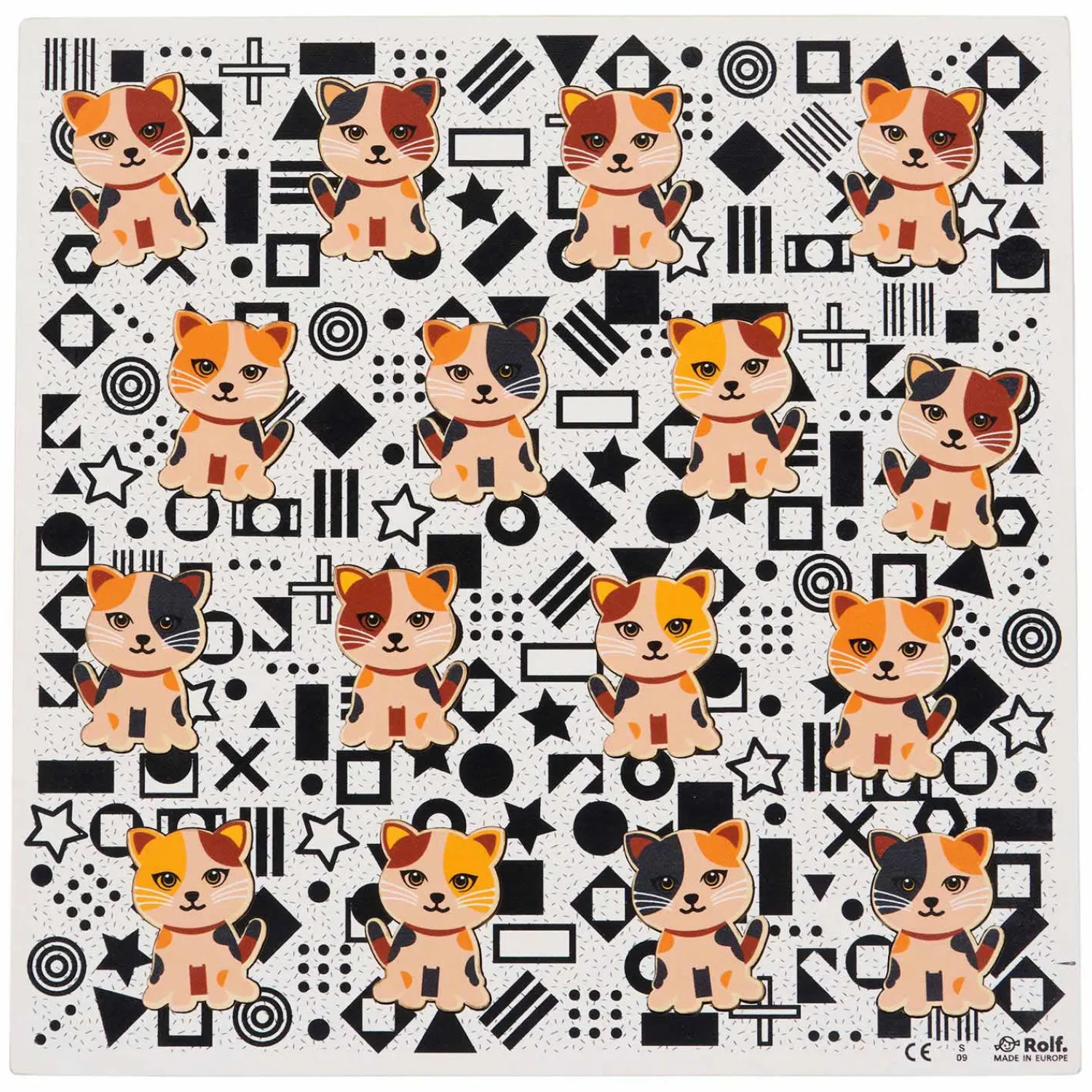 Rolf - Houten Legpuzzel Dierenfamilie, 20st. Discount