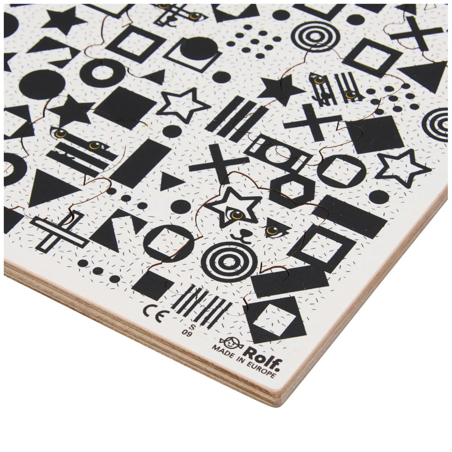 Rolf - Houten Legpuzzel Dierenfamilie, 20st. Discount