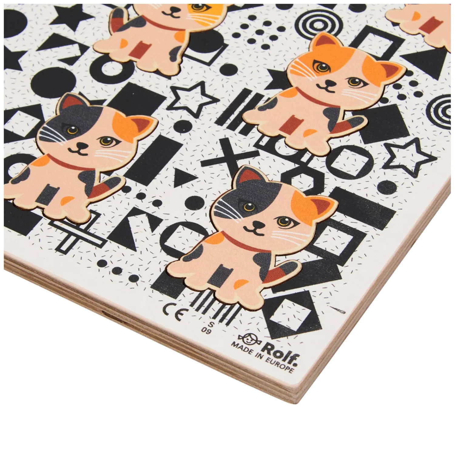 Rolf - Houten Legpuzzel Dierenfamilie, 20st. Discount