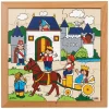 Rolf - Houten Legpuzzel Ridders, 30st. Clearance
