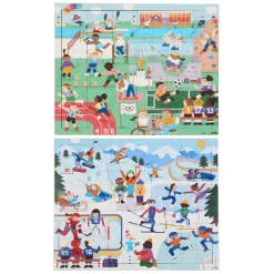 - Houten Legpuzzel Serie Olympische Spelen, Set van 2>Rolf Discount
