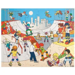 Rolf - Houten Legpuzzel Skaten - 30st. Best