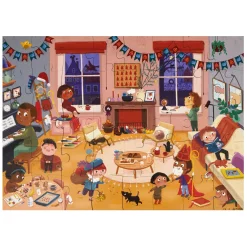 - Houten Vloerpuzzel Sinterklaas, 40st.-Rolf Discount