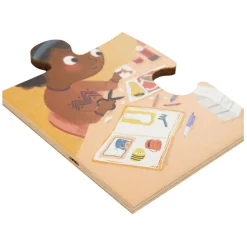 - Houten Vloerpuzzel Sinterklaas, 40st.-Rolf Discount