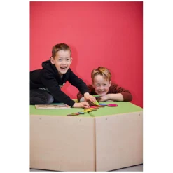 Rolf - Relief Houten Vormenpuzzel Vierkant Driehoek en Circkels, Set van 3 Discount