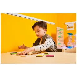 - Relief Houten Vormenpuzzel Ontdek Vierkanten, 10st.-Rolf Best