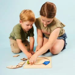 - Relief Puzzel Ontdek de kleur en Vorm Regenboogkring, 16st.><noscript><img width=