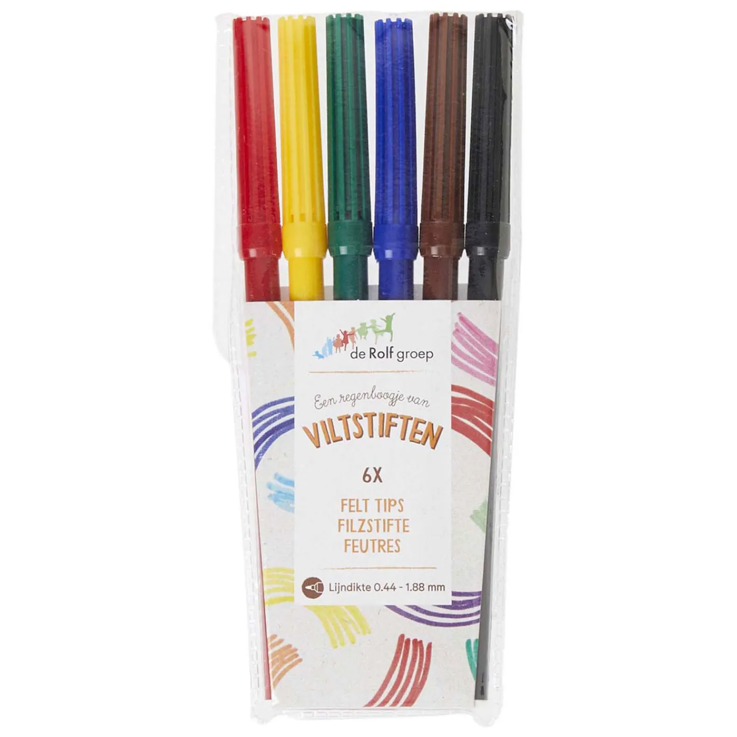 - Viltstiften - 6st.-Rolf Sale