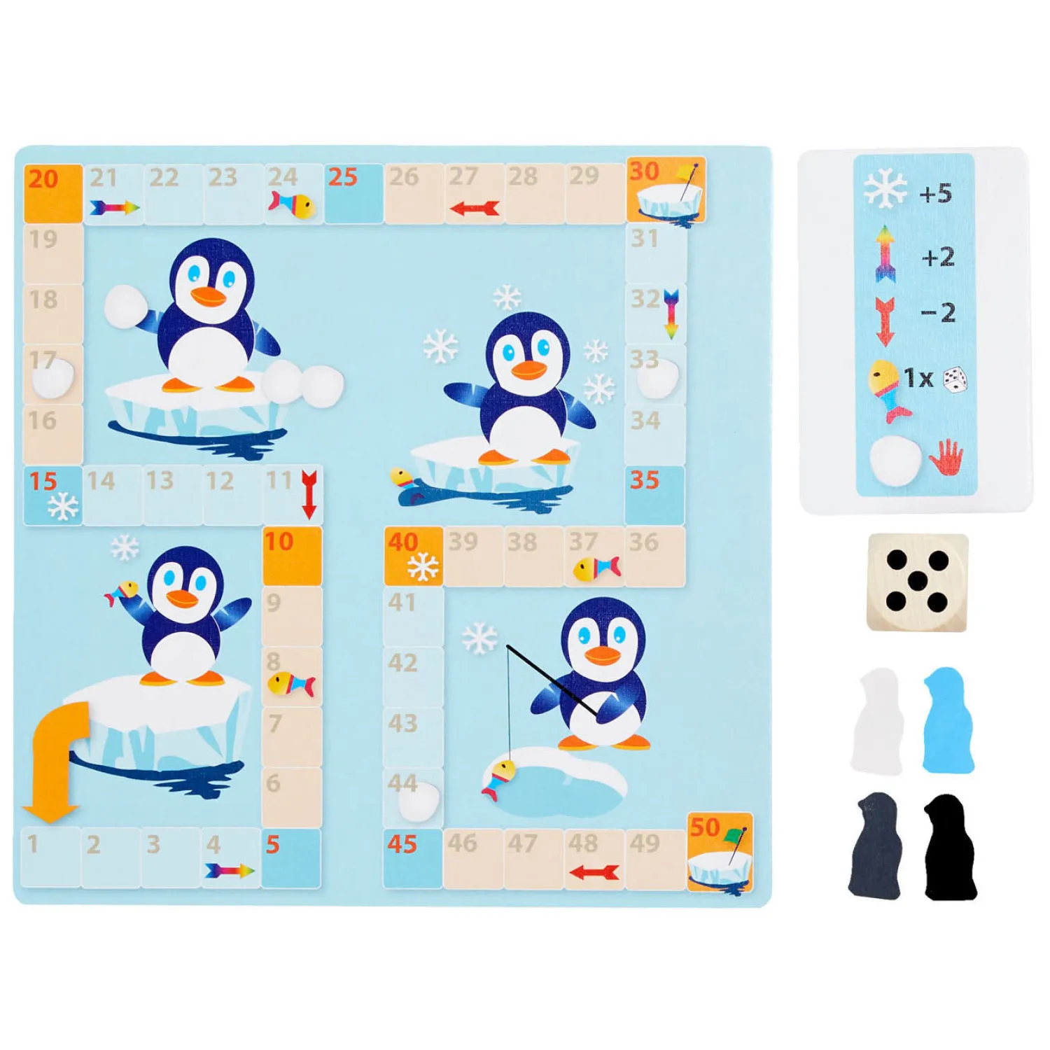 Rolf Basics - Pinguin Race met Arthur Tellen Rekenspel Discount
