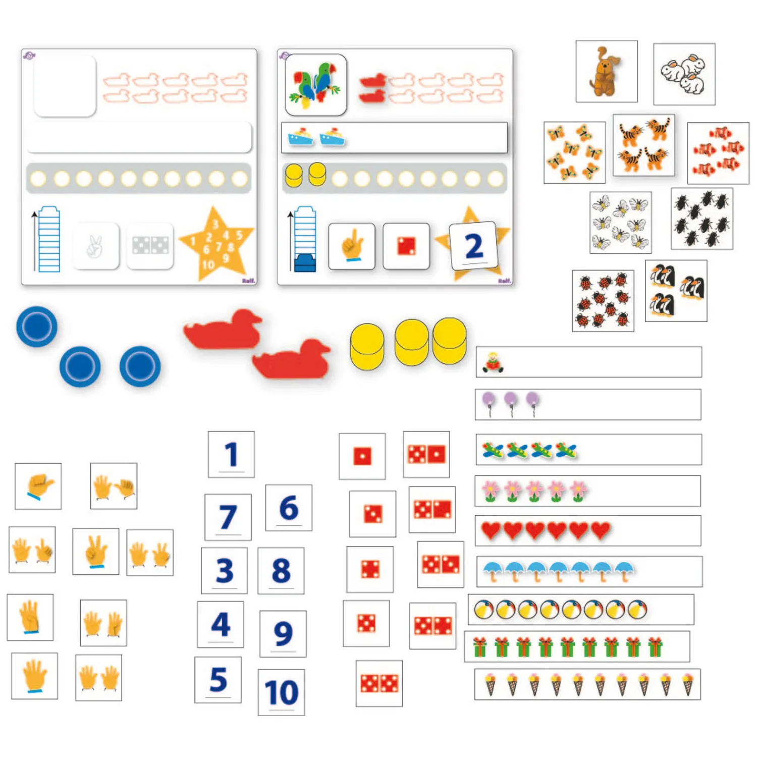 Essentials - Tot 10 Tellen Rekenspel-Rolf Clearance