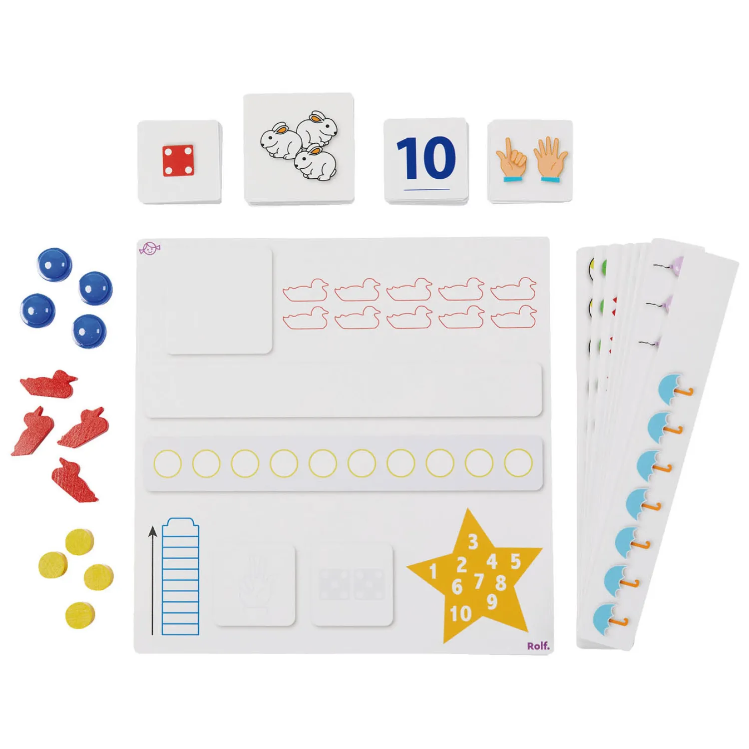 Essentials - Tot 10 Tellen Rekenspel-Rolf Clearance