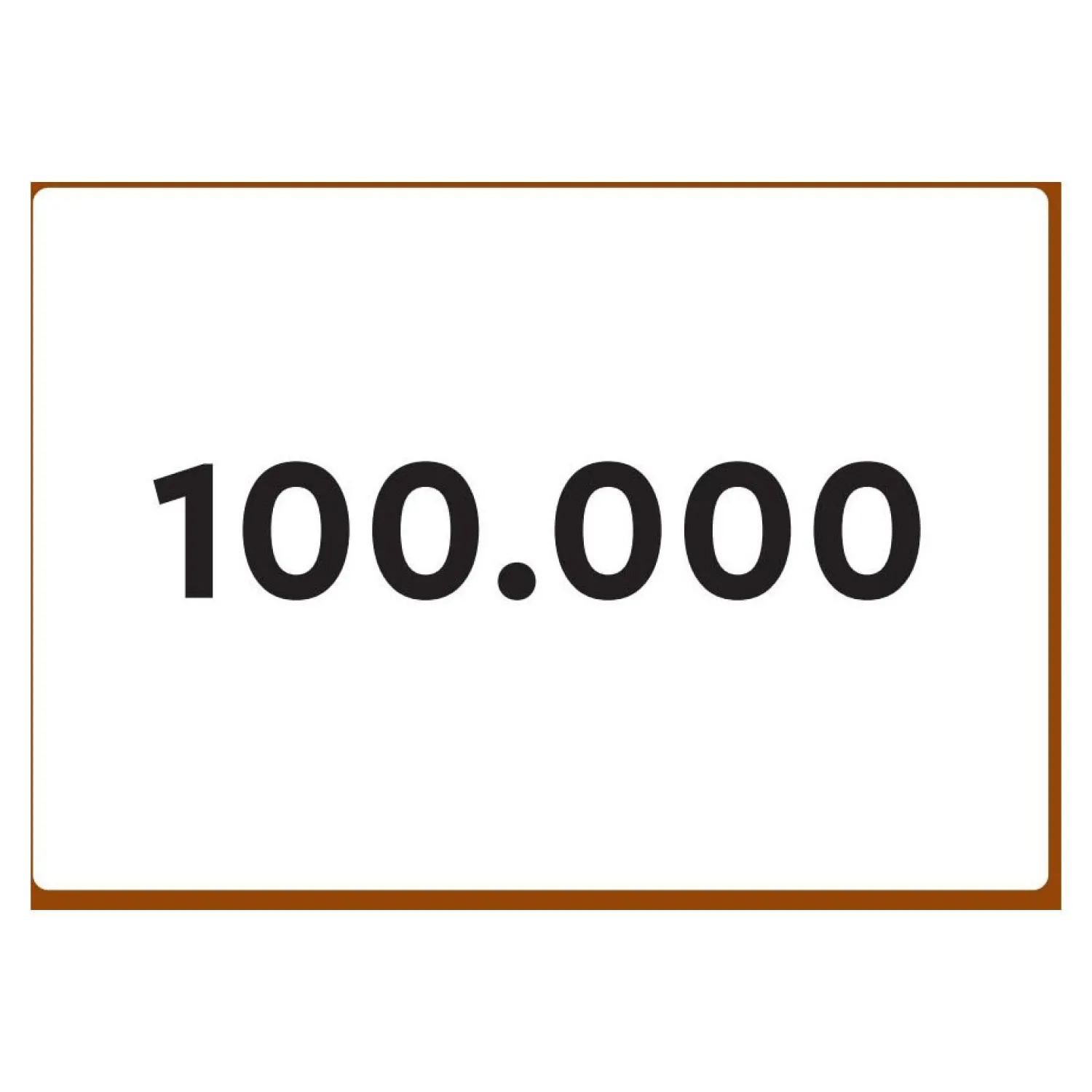 More - Getalkaarten Spelen met Cijfers Tienduizenden tot 250.000-Rolf Hot