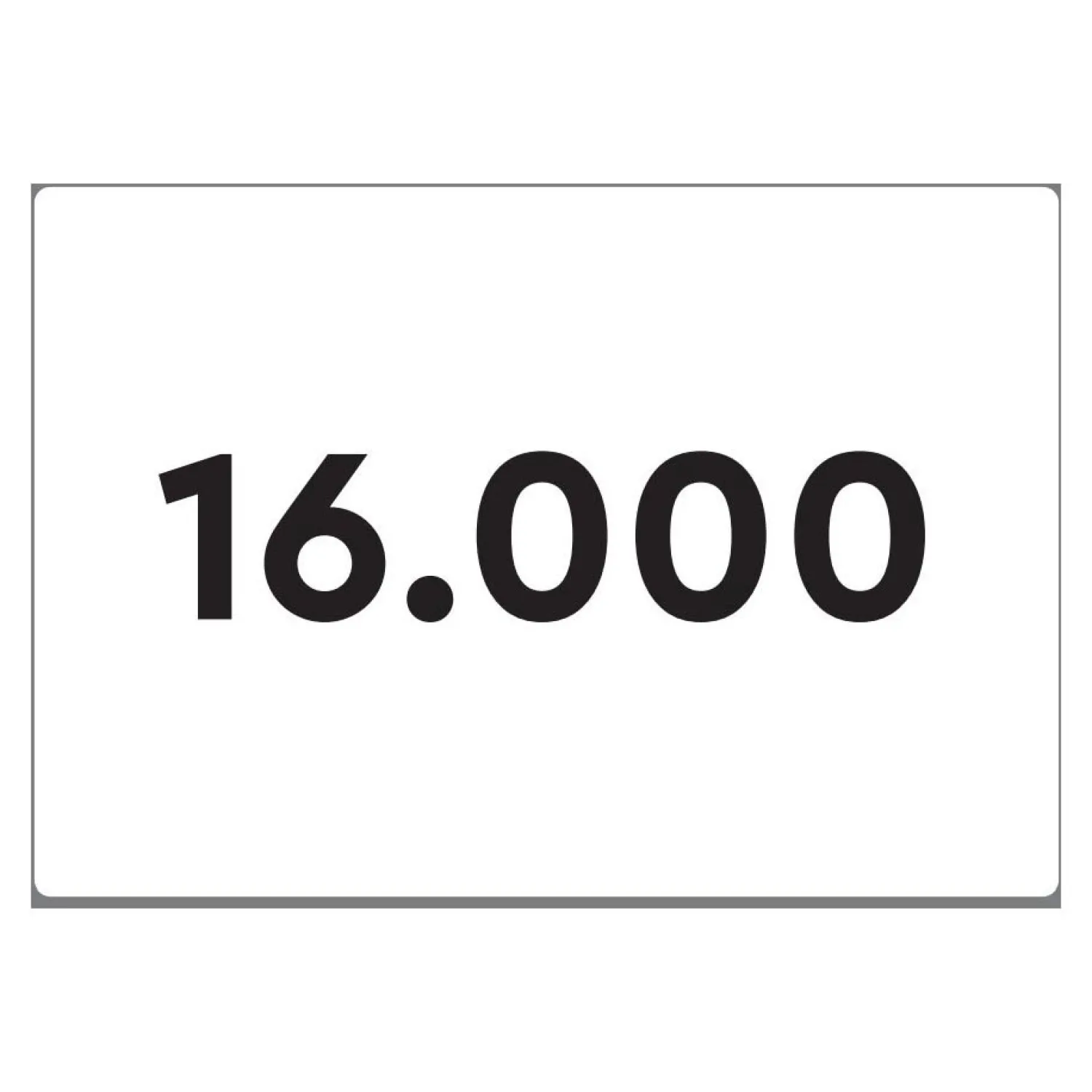 Rolf More - Getalkaarten Spelen met Cijfers Duizenden tot 25.000 Hot