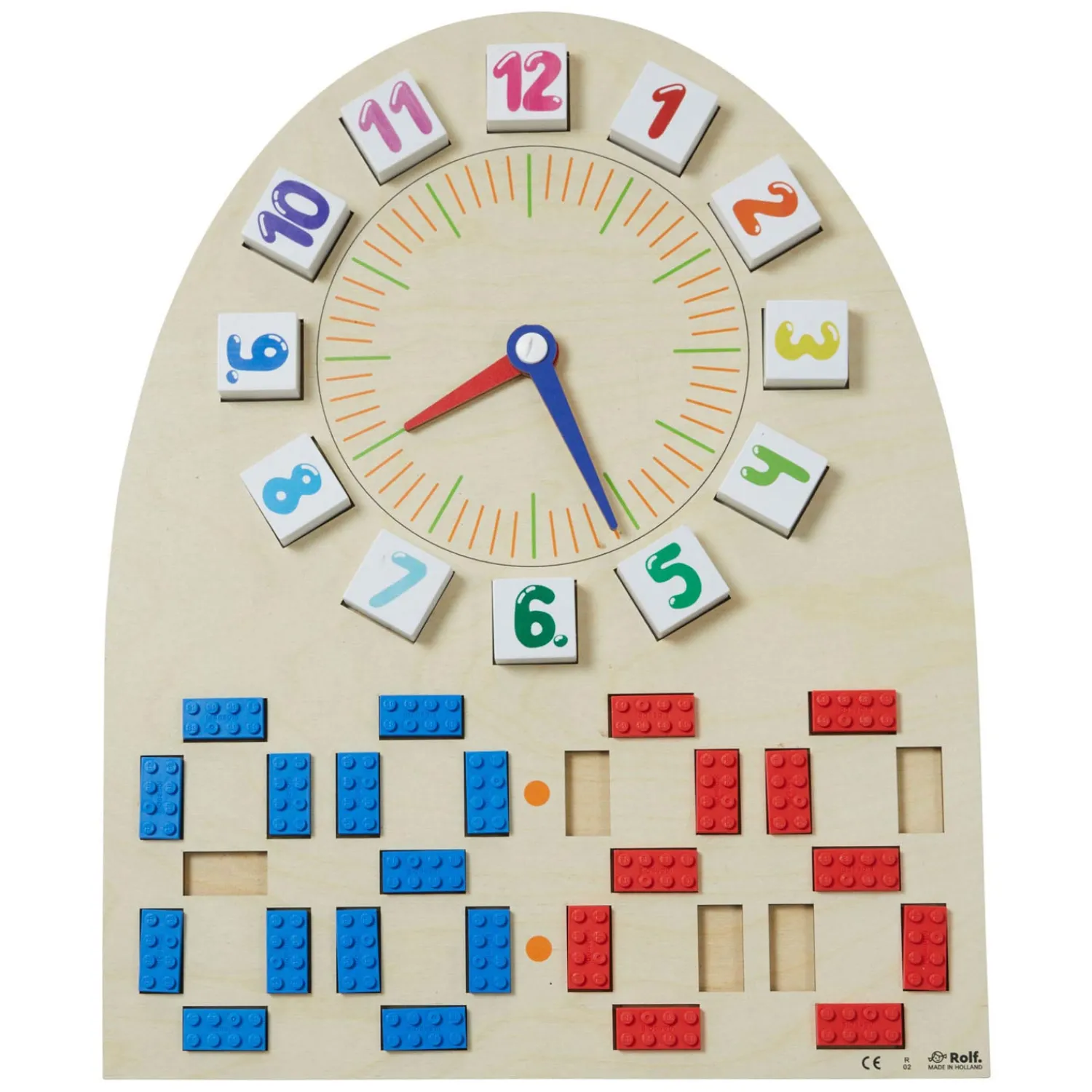 Rolf More - Houten Leerklok Spelen met Tijd Best