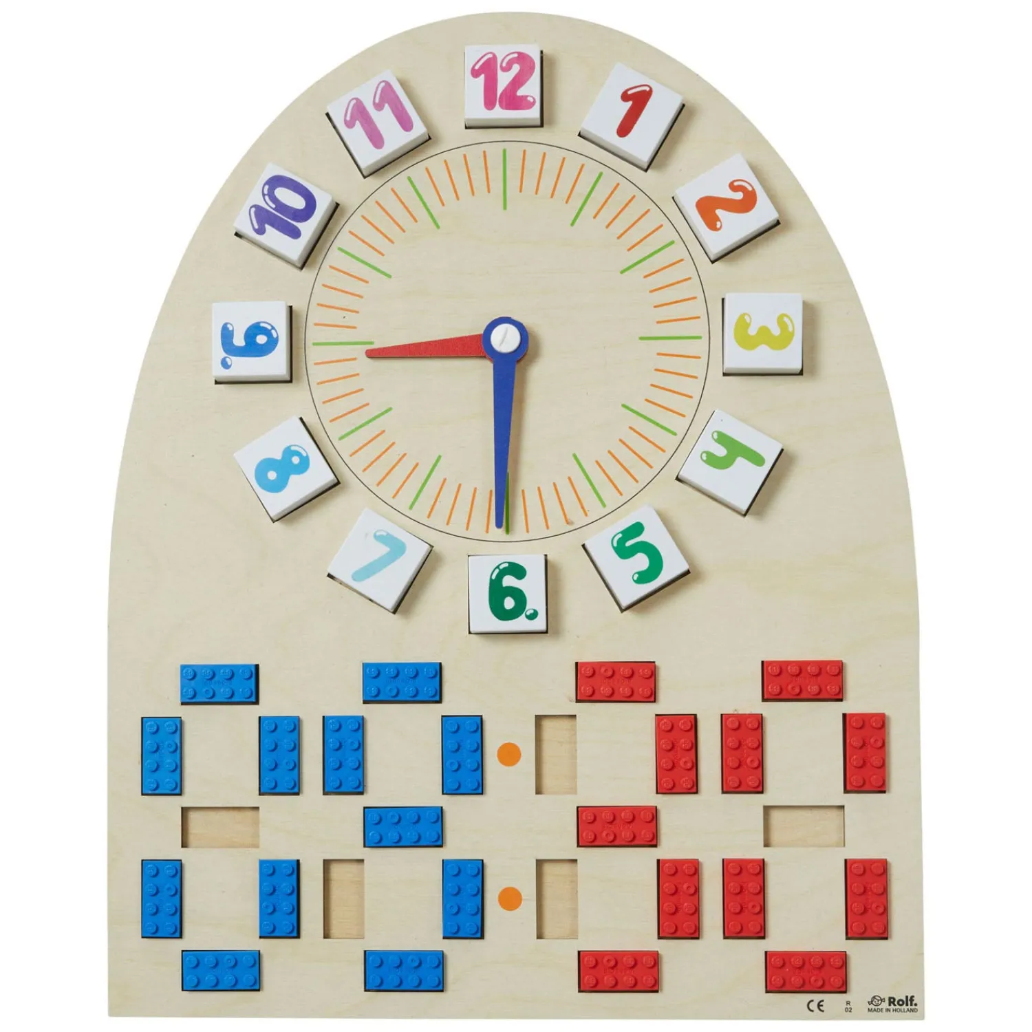 Rolf More - Houten Leerklok Spelen met Tijd Best
