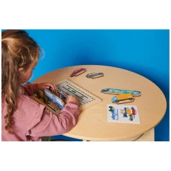 Rolf More - Houten Puzzelplank Verkeer, 8st. Best