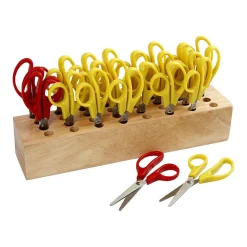 Ronde Kinderscharen met Scharenblok, 24st.>Creativ Company Online