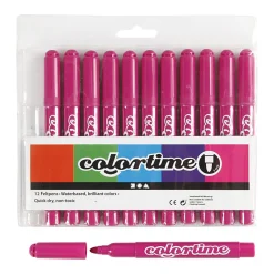 Roze Jumbo Stiften, 12st.>Creativ Company Clearance