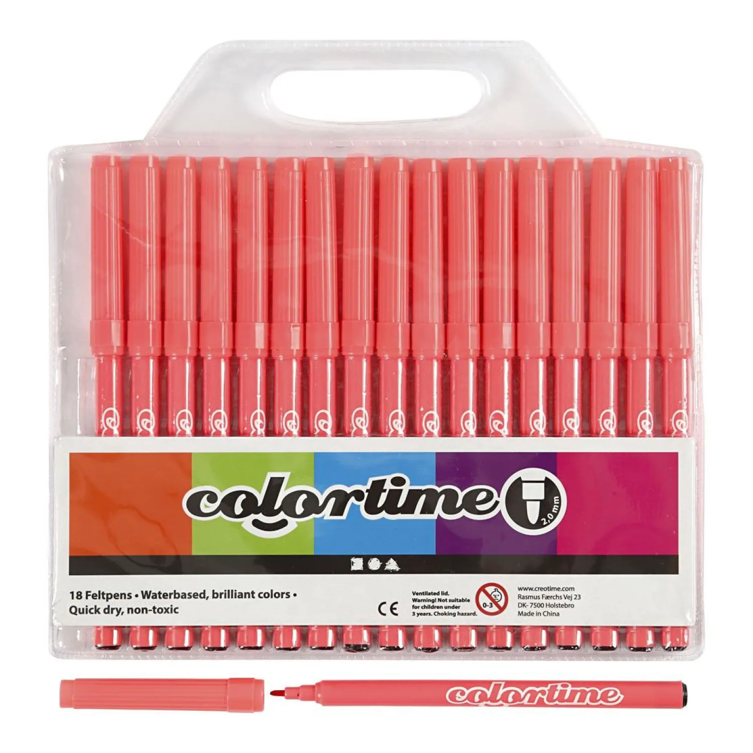 Roze Stiften, 18st.>Creativ Company Online