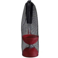 Rubber Diabolo met Aluminium Stokken - Rood-Eureka Discount